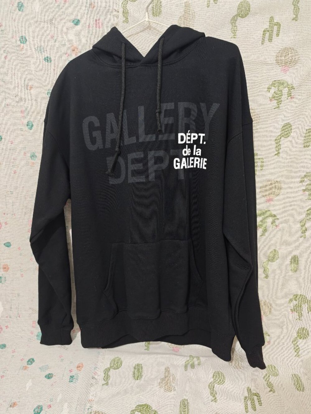 Gallery Dept Black De La Galerie Hooded Sweatshirt
